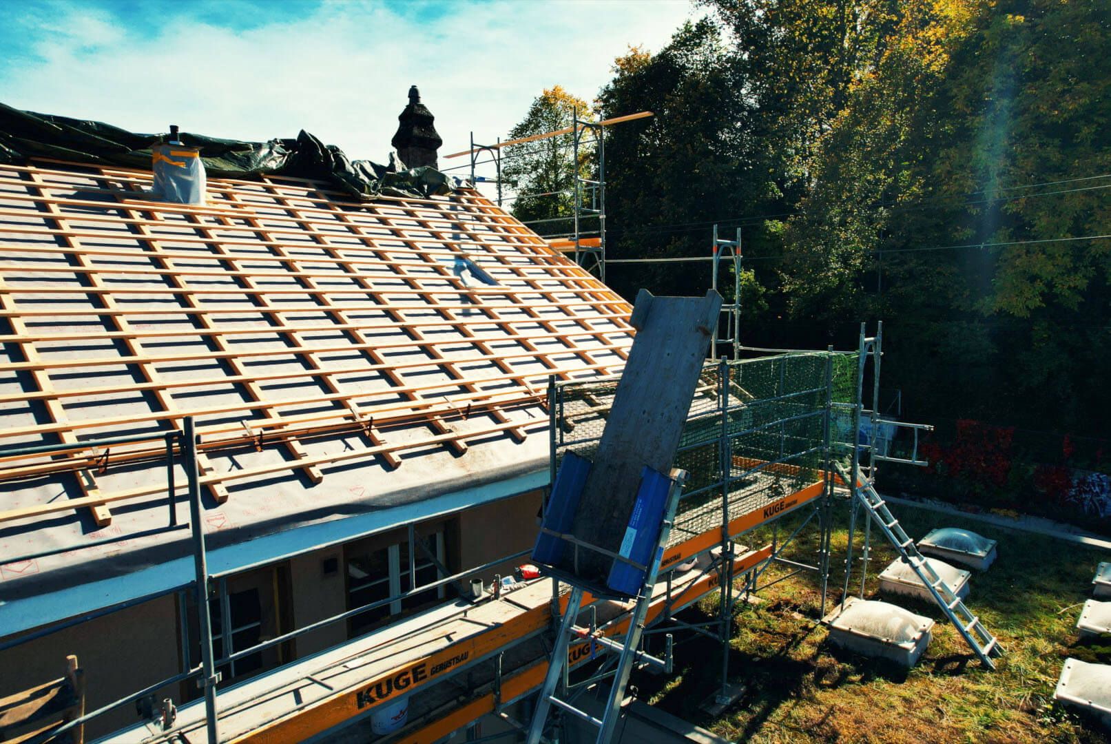 Gerüstvermietung in der Region Zürich – Foto: KUGE Bau AG
